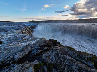 Cascada de Dettifoss de Islandia