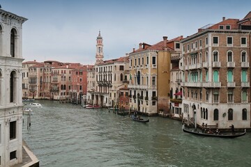 Fototapeta na wymiar Canal Grande Venezia