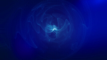 Thinking machine processing big data. Metaverse abstract background. Cloud computing concept. © ImagesRouges