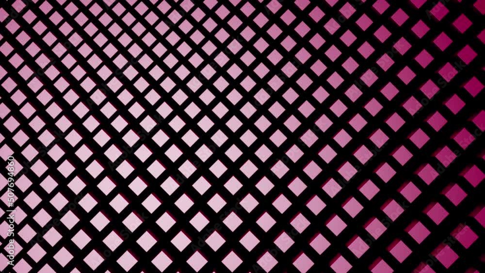 Poster distortion of mosaic background of squares. design. visual distortion of space and background. backg