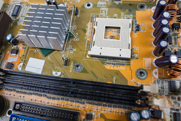 A mainboard ( Main board,cpu motherboard,logic board,system board or mobo board)