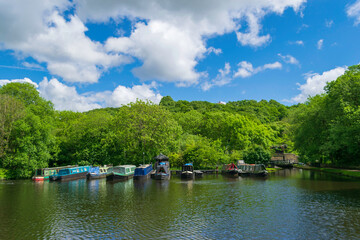 boat on the lake