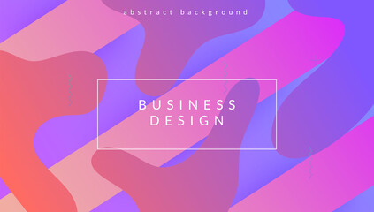 Fluid Design. Multicolor Composition. Modern Texture. Gradient Banner. Blue Bright Layout. Art Landing Page. Color Digital Cover. Graphic Paper. Lilac Fluid Design