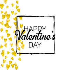 St Valentine Day Glitter. Abstract Concept For Mother. Vintage F