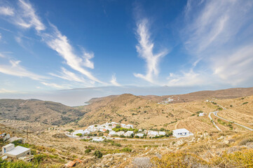 Panagia village in Serifos island
