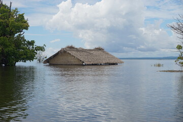 house on the water in Alter do Chão - Brazil