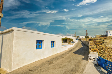 Ano Meria village in Folegandros island