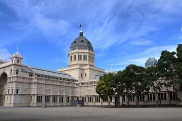 Fototapeta na wymiar Royal Exhibition Building in Melbourne in Australia.