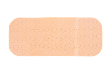 patch strip isolated on white background
