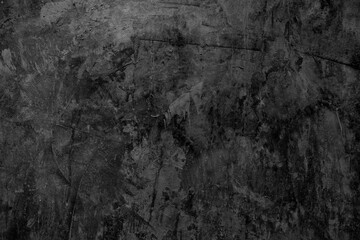 Old wall texture cement dark black gray  background abstract grey color design are light with white gradient background.