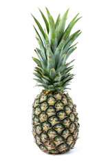 Fototapeta premium Fresh sweet pineapple. isolated on white background 