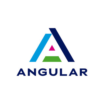 Letter A Monogram Logo - Angular