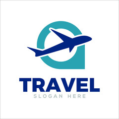 Travel logo, Travel logo vector, Travel logo design concept