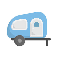 Caravan icon design template vector illustration