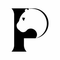 panther puma monogram vector illustration