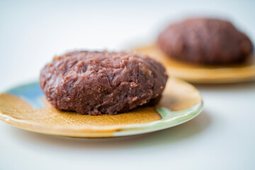 おはぎのサンプル　テーブルフォト