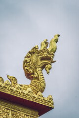 view of Ta Pa pagoda in Ta Pa hill, Tri Ton town, one of the most famous Khmer pagodas in An Giang province, Mekong Delta, Vietnam.
