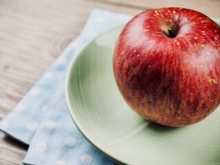 신선한 유기농 과일 빨간색 사과