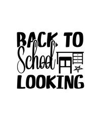 Back To School  Svg Design