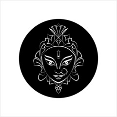 Durga Goddess Of Power, Divine Mother Of The Universe Design