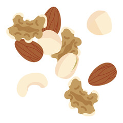 ナッツのイラスト