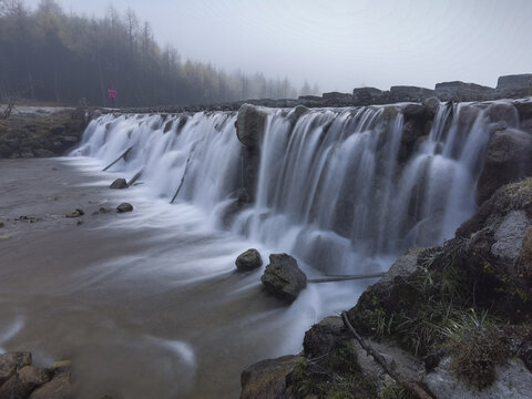 Waterfall in Aba, Sichuan Province