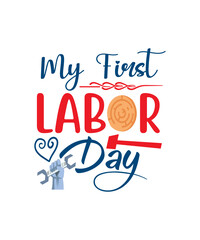 Labor Day Svg tshirt Design