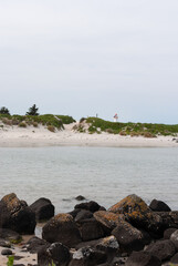 rocks and sea