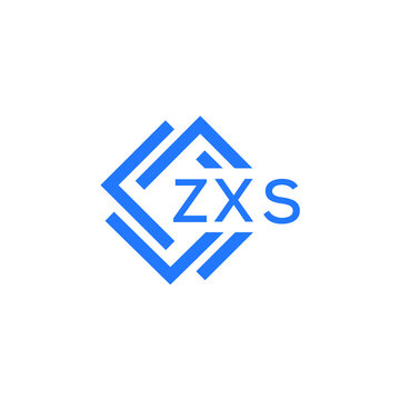 ZXS letter logo design on white background. ZXS  creative initials letter logo concept. ZXS letter design.
