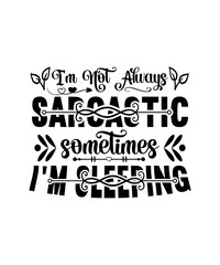 Sarcastic Svg Design