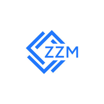 ZZM letter logo design on white background. ZZM  creative initials letter logo concept. ZZM letter design.