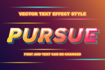 pursue fast speed racing 3d editable text effect font style template background wallpaper banner poster flyer