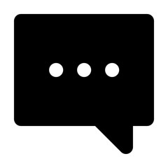 Fototapeta premium chat icon