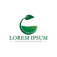 Farm Logo , Agriculture Logo Vector
