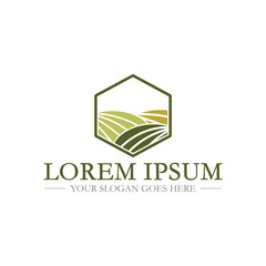 Farm Logo , Agriculture Logo Vector