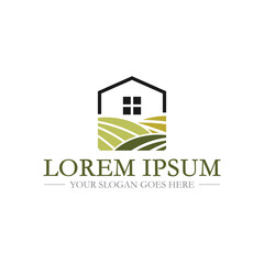 Farm Logo , Agriculture Logo Vector