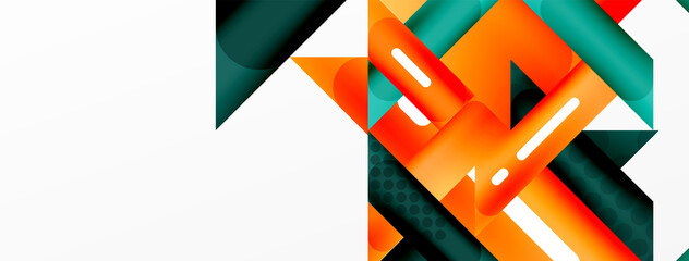 Background color abstract overlapping stripes. Minimal composition vector illustration for wallpaper banner background or landing page