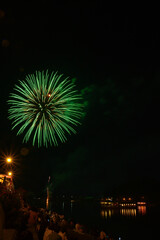 ●日田温泉と花火