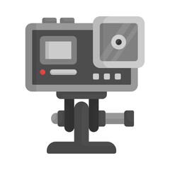 Action Camera icon design template vector illustration