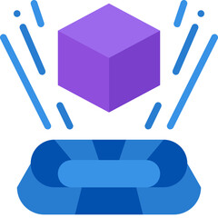 hologram flat icon