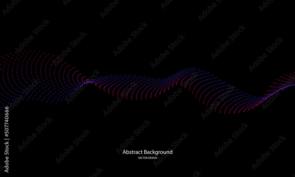 Aufkleber colorful abstract line background. dynamic abstract line design in modern and luxurious style