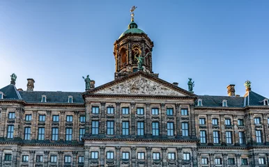 Fotobehang Royal Palace (Koninklijk Paleis) in Amsterdam, The Netherlands © atosan