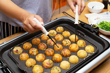 たこ焼き　ホットプレートでホームパーティー