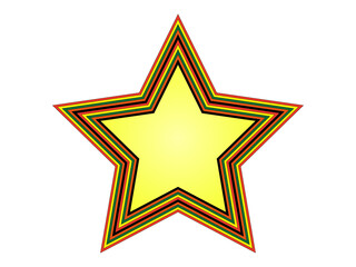 レゲエっぽい星　派手な星