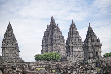 Exoticism of Prambanan Temple in Jogjakarta Indonesia.
This Hindu temple with beautiful architecture was built in the 9th century AD by Maharaja Rakai Pikatan