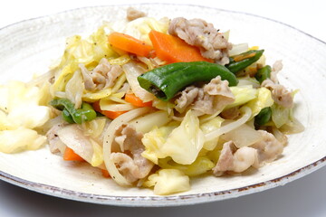 野菜炒め　炒め物