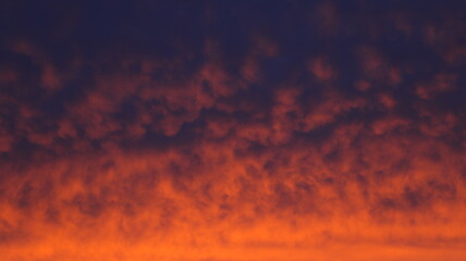 Beautiful sunset colors.