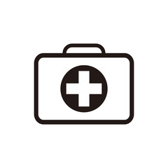 First aid kit icon design vector illustration