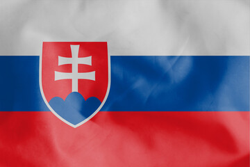 Flag of Slovakia. State flag of the Slovak Republic.