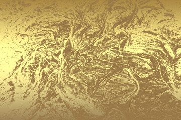 Golden Abstract  decorative paper texture  background  for  artwork  - Illustration